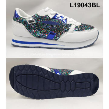 Venta al por mayor Glitter Sneaker Shoes